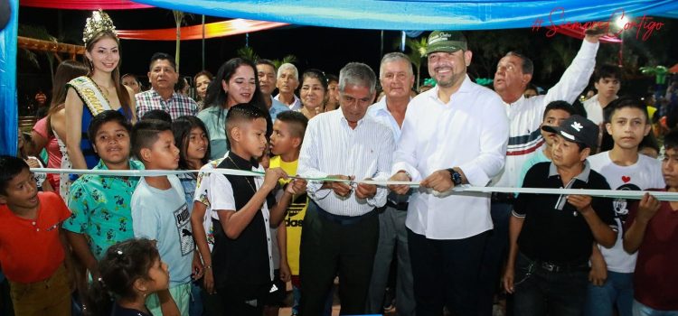INAUGURAMOS PARQUE Y CANCHA EN PAJONAL