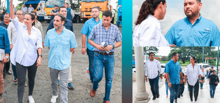 Nuestra querida Prefecta del Guayas Marcela Aguiñaga cumplió agenda de trabajo en #Nobol