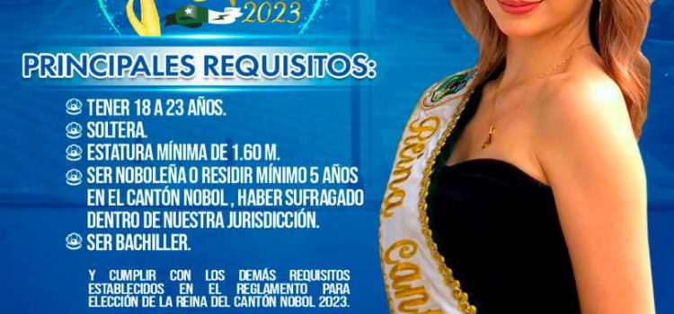 ¡Tú puedes ser la próxima Reina de Nobol!